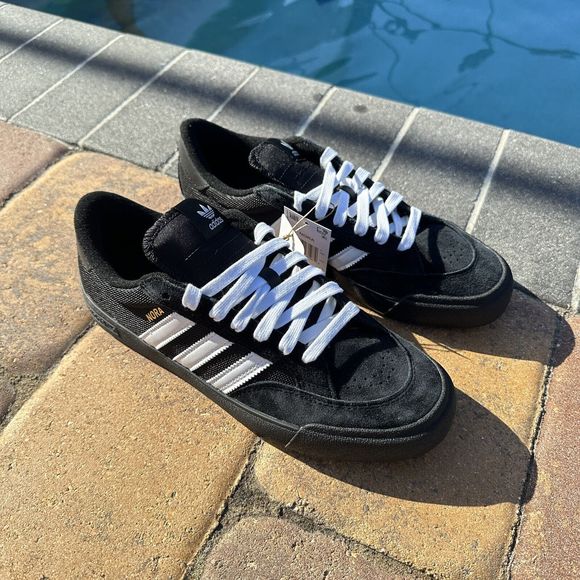 adidas Other - Unisex Adidas Nora Low Black White Skateboarding Shoes HP9164